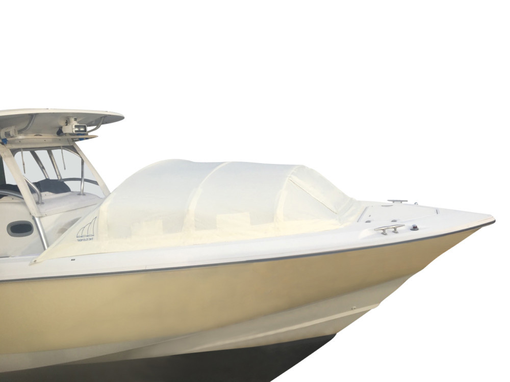 Boston Whaler 320 Outrage bow dodger universal fit center console boat