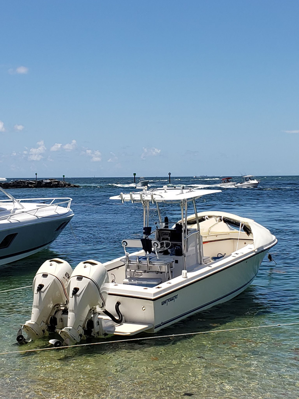 Whitewater 28’ CC center console fishing boat, Whitewater 25 open